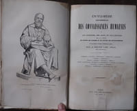Encyclopédie des connaissances humaines 
Ou les sciences,  les arts  et les lettres 