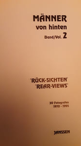Männer von hinten 2 : Rück-Sichten : 30 photographies, 1970-1995