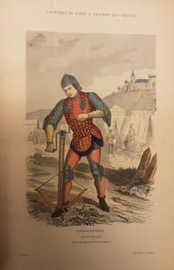 Paris à travers les siècles. Histoire nationale de paris et des Parisiens depuis la fondation de lutte jusqu’à nos jours. 
