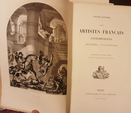 Les artistes français contemporains (peintres, sculpteurs)
FOURNEL Victor. FOURNEL Victor