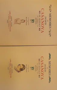 Mémoires de Jacques Casanova - Extraits : 1734-1755 et 1755-1772, colligés par René Groos
Seingalt