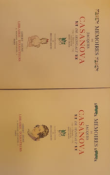 Mémoires de Jacques Casanova - Extraits : 1734-1755 et 1755-1772, colligés par René Groos
Seingalt. René Groos
Casanova de Seingalt