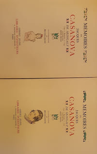 Mémoires de Jacques Casanova - Extraits : 1734-1755 et 1755-1772, colligés par René Groos
Seingalt