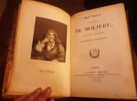 Oeuvres complètes de Molière, avec les variantes.
Nouvelle Edition.
MOLIERE (Jean-Baptiste Poquelin).
Edité par Paris, L. De Bure, 1825., 1825