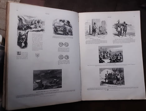 Album de la vie de César - Recueil de dessins exécutés ou mis en ordre par Henry de MONTAUT, pour servir d'illustrations à l'histoire de césar et de ...