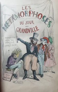 Les métamorphoses du jours
Granville . Granville
Préface de Charles BLanc