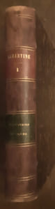 Oeuvres complètes de Lamartine publiées et inédites - Tome premier - Méditations poétiques avec commentaires.
LAMARTINE (Alphonse de).
