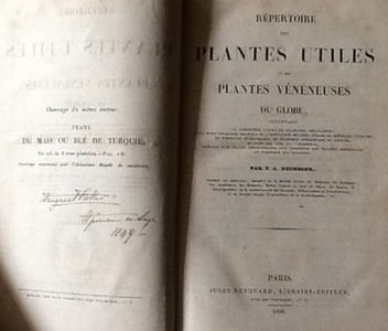 Répertoire Des Plantes Utiles et Des Plantes Vénéneuses Du Globe