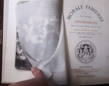 Morale familiere,contes,recits,souvenirs et conseils d'un pere a ses enfants
P.J. Stahl