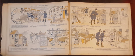 Les nouvelles aventures de Frimousset
Frimousses militaire . Jaboune
Illustrations de pinchon