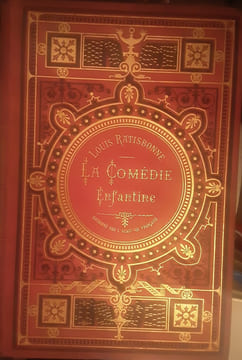 LA COMEDIE ENFANTINE 
VIGNETTES PAR GOBERT ET FROMENT  
De la COLLECTION J. HETZEL.
La comédie enfantine . Louis ratisbonne 