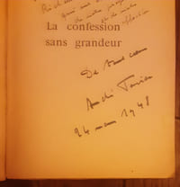 La confession sans grandeur
Favier André