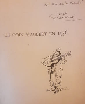 Le coin Maubert en 1936 Joseph Hémard
. Joseph Hémard