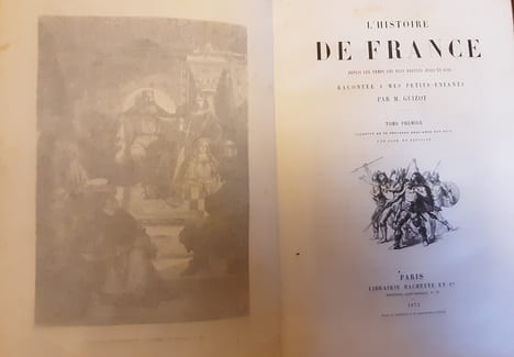 L'Histoire de France, depuis les temps les plus reculés jusqu'en 1789, racontée à mes petits-enfants. TOMES 1 et 2
GUIZOT M.. Guizot
