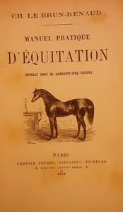 Manuel pratique d’equitation 