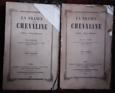 La france chevaline . 2e partie : Etudes Hippologiques du TOME 1er et du tome III
GAYOT Eug.
