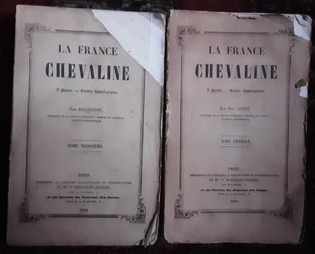 La france chevaline . 2e partie : Etudes Hippologiques du TOME 1er et du tome III
GAYOT Eug.. Gayot Eugène
