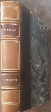 Pensées de B.Pascal
Pensees de B. Pascal (edition de 1670) Precedees d'un avant propos et suivies de notes et de variantes. Portrait grave a l'eau ...