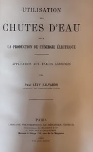 Utilisation des chutes d’eau pour la production de l’énergie électrique 
Application aux usages agricoles 