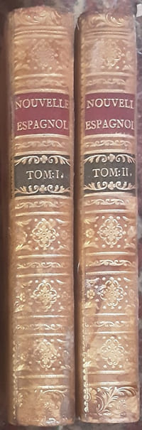 NOUVELLES ESPAGNOLES. Traduites de différents auteurs, par M. D'Ussieux en 2 volumes