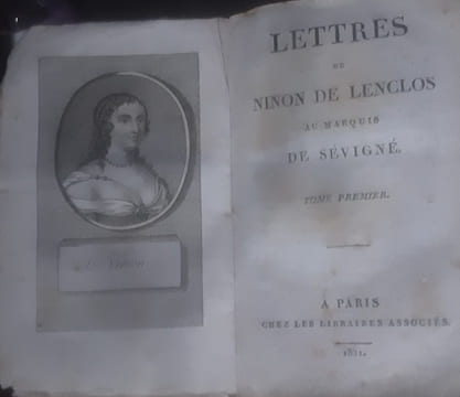 Lettres de Ninon de Lenclos au Marquis de Sevigne, avec sa vie, tome premier
. undefined