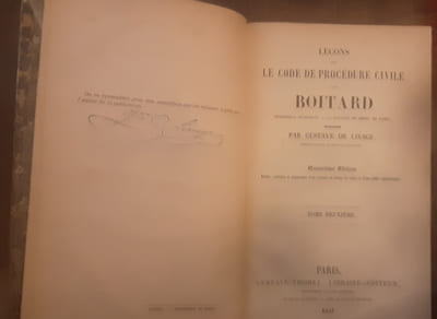 Leçons sur le code de procédure civile Boitard 4ème edition 