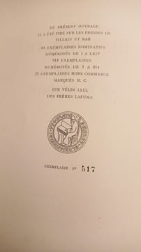 Histoire du 15 rue de la Bûcherie. Préface du Professeur P.-M. Laignel Lavastine illustrations Gasztold
GIRARDOT (Jean). Girardot jean