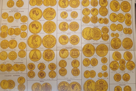 Les monnaies d'or, d'argent et de platine internationales.
Album. Collectif