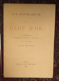 Le clou d’or avec une préface de Jules Troubat.
Dans le livre : La pendule , madame de Pontivy et Christel
