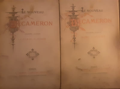 Le nouveau decameron première ( le temps d’aimer ) et deuxième journee ( dans l’atelier )
