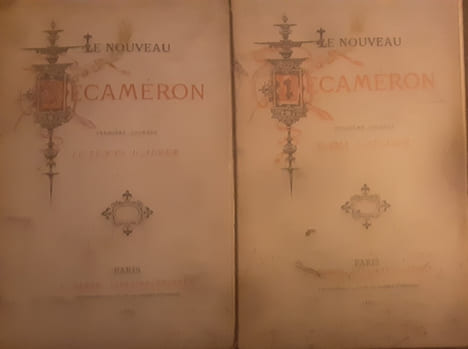Le nouveau decameron première ( le temps d’aimer ) et deuxième journee ( dans l’atelier ). Collectif