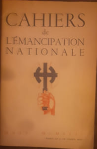 Cahiers de l’émancipation nationale 
LETTRE A JACQUES DORIOT, in Cahiers de l'émancipation nationale mars 1942