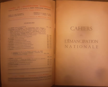 Cahiers de l’émancipation nationale
LETTRE A JACQUES DORIOT, in Cahiers de l'émancipation nationale mars 1942. undefined