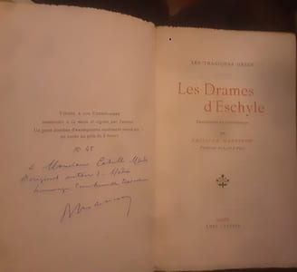 Les drames d’eschyle 