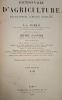 DICTIONNAIRE D AGRICULTURE. Encyclopédie Agricole Complète.. Barral sagnier