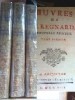Oeuvres de Regnard, avec des avertissemens et des remarques sur chaque pièce, par M. G Garnier. Nouvelle édition en 3 volumes. regnard