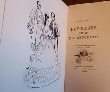 FERRAGUS, chef des dévorants. Pointes sèches originales de Camille Berg
