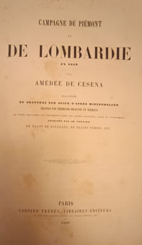 Campagne de piémont de lombardie en 1859