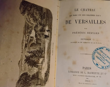 Le château, le parc et les grandes eaux de Versailles
Frédéric Bernard
