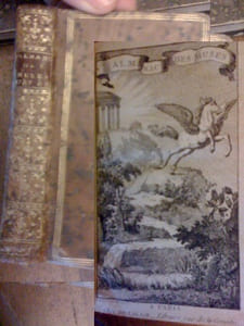 lot Almanach des Muses lot 6 livres 1767-1768, 1771, 1774, 1777, 1782 et 1789