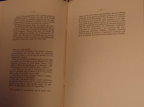 Conseil de la republique ( 1946 - 1956 ). Gaston monnerville