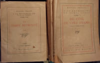 A LA RECHERCHE DU TEMPS PERDU
EN 15 VOLUMES complets
DU TOME 1 (en deux vol)...AU TOME VIII ( en deux vol) de
PROUST MARCEL