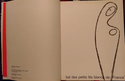 Bal des petits lits blanc  " France " 