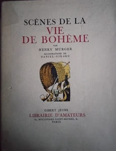 Scènes de la vie de bohème 
Illustrations de Daniel-Girard