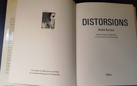 Distorsions . Kertesz andre