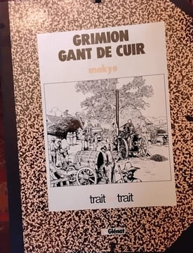 Grimion gant de cuir . Makyo