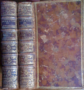 Les Caractères de Théophraste avec les caractères ou les moeurs de ce siècle par M. de La Bruyère.
