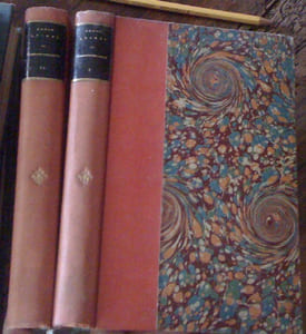 Correspondance. Lettres à sa mère. en deux volumes complet dedicace par Mme edgar Quinet
