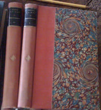Correspondance. Lettres à sa mère. en deux volumes complet dedicace par Mme edgar Quinet