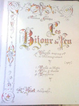 Les Bijoux de feu.
. LEBESGUE